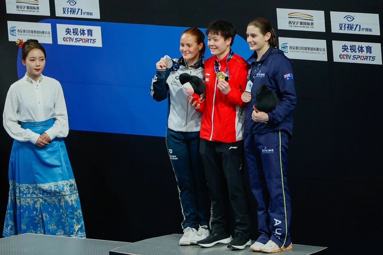 直擊2024跳水世界杯精彩瞬間——24年金牌品質(zhì)，為眼健康注力